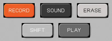 EP-133 K.O.II buttons