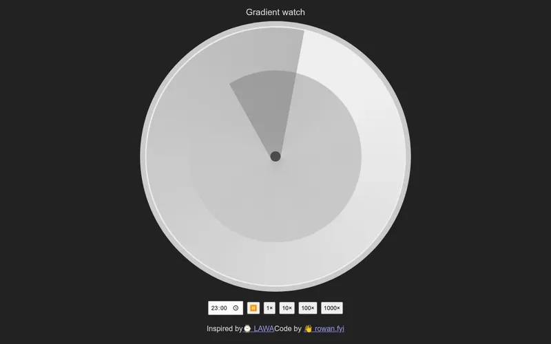 Preview for Gradient watch