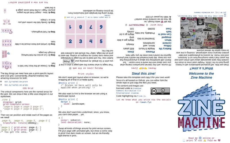 Preview for Zine machine!